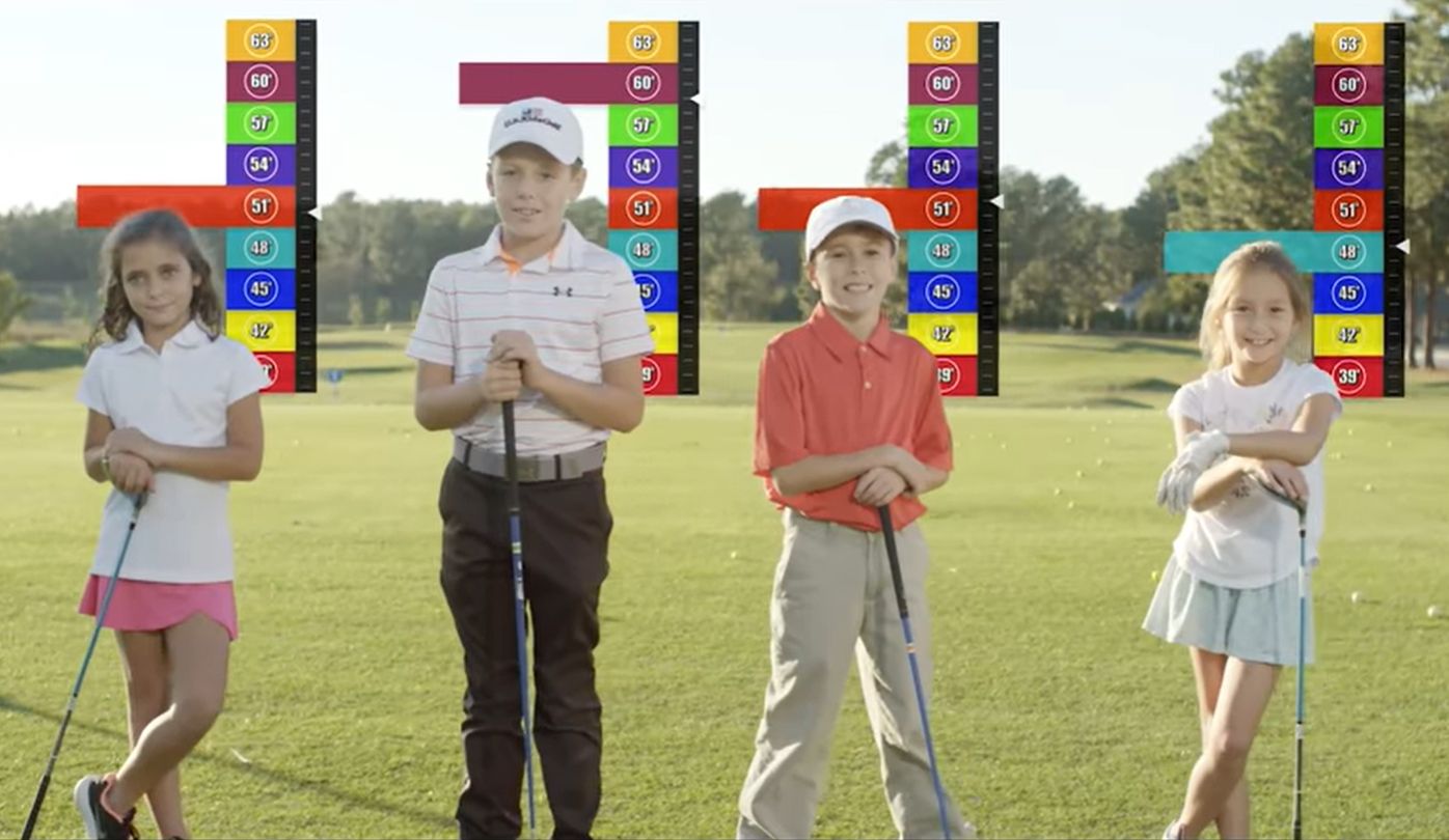 U.S. Kids Golf Größenvergleich bei gleichem Alter