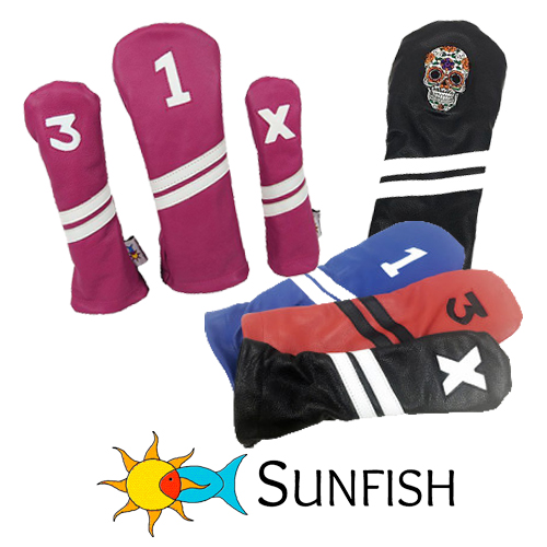 Sunfish Leder Golf Headcovers