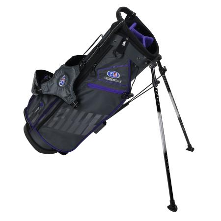 U.S. Kids Golf Ultralight Series Bag, UL54 / 137-145cm, grau/lila