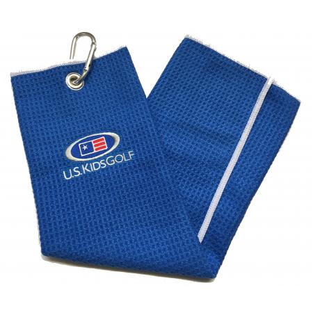 U.S. Kids Golf Mikrofaser Handtuch, blau