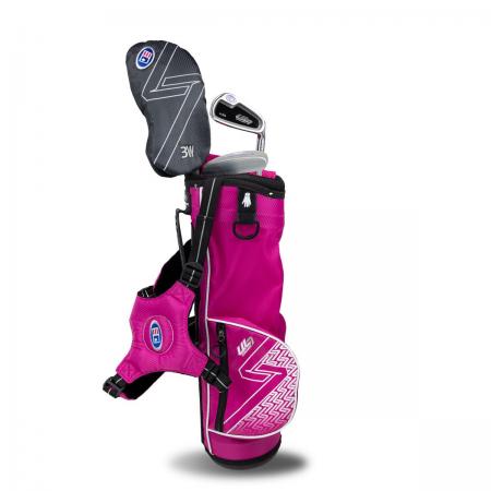 U.S. Kids Golf UL7 Starterset Ultralight UL39, 100-107cm, LH, pink