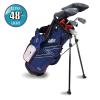 U.S. Kids Golf UL7 Starterset Ultralight UL48, 122-130cm, RH, navy/rot