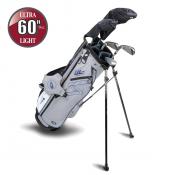 U.S. Kids Golf UL7 Starterset Ultralight UL60, 152-160cm, RH, 5-teilig, hellgrau/navy