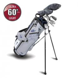 US Kids Golf UL7 Starterset Ultralight UL60 152160cm LH 7teilig hellgraunavy