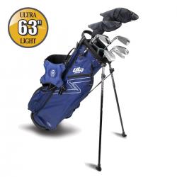 US Kids Golf UL7 Starterset Ultralight UL63 160168cm RH 7teilig navy