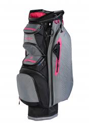 Sun Mountain Cartbag H2NO C130 WP, schwarz/nickel/pink