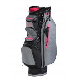 Sun Mountain Cartbag H2NO C130 WP schwarznickelpink