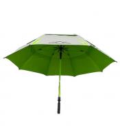 Sun Mountain H2NO Chrome Automatik UV-Golfschirm, chrome/lime