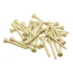 Silverline Holztees naturfarben 100 Stück