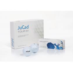 JuCad Golfball Tour S1 12 Stück weiß