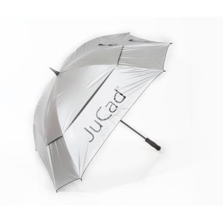 JuCad Windproof Golfschirm, silber (UV-Schutz)