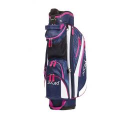 JuCad Cartbag Junior dunkelblaupinkweiß