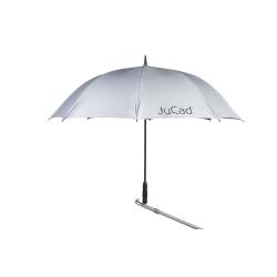 JuCad Automatik Golfschirm silber UVSchutz