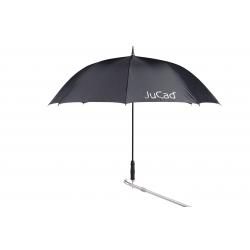 JuCad Automatik Teleskop Golfschirm schwarz