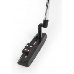 JuCad Edelstahl Putter mattschwarz X100