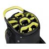 SALE JuCad Cartbag Sporty, schwarz/gelb