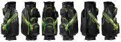 JuCad Cartbag Aquastop Plus Facelift, schwarz/grün