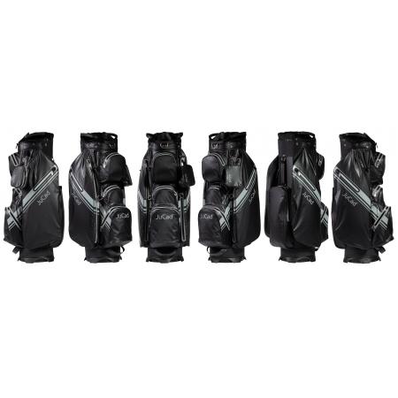 JuCad Cartbag Aquastop Plus Facelift, schwarz/titanium