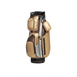 JuCad Cartbag First Class goldsilberbraun