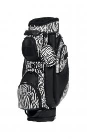 JuCad Cartbag Style, schwarz/Zebra