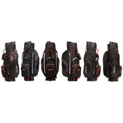 JuCad Cartbag Manager Waterstop schwarzrotgrau