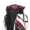 JuCad Cartbag Quiet Line, schwarz/grau/weiß