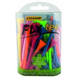 Champ Zarma FLY tee Golftees Farbmix 70mm