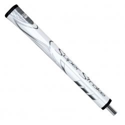 Super Stroke Zenergy Pistol GT Ultra Slim 10 Putter Griff weißsilber