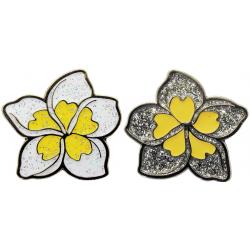Navika Glitzy Ballmarker Plumeria