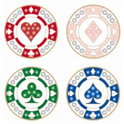 Navika Crystal Ballmarker Pokerchip