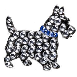 Navika Crystal Ballmarker Scottie blau