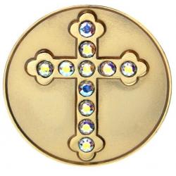 Navika Crystal Ballmarker Cross
