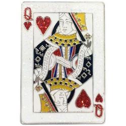 Navika Glitzy Ballmarker Spielkarten Dame Queen