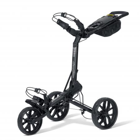 Bag Boy Slimfold 3-Rad Push Trolley, schwarz