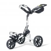 Bag Boy Slimfold 3-Rad Push Trolley, weiß/schwarz