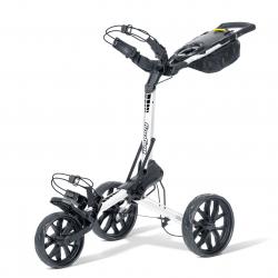 Bag Boy Slimfold 3Rad Push Trolley weißschwarz