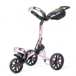 Bag Boy Slimfold 3Rad Push Trolley pinkwine