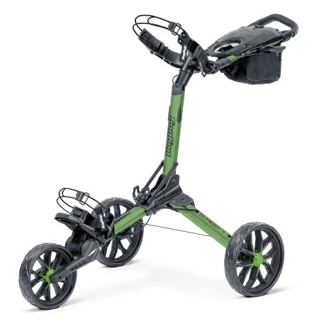 Bag Boy Nitron 3-Rad Push Trolley, grün/schwarz