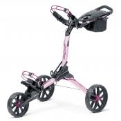 Bag Boy Nitron 3-Rad Push Trolley, pink/wine