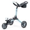 Bag Boy Nitron 3-Rad Push Trolley, eisblau/weiß