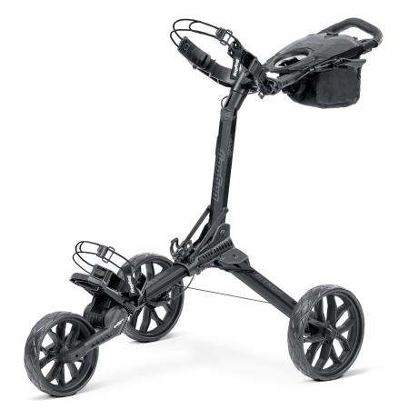 Bag Boy Nitron 3-Rad Push Trolley, schwarz/schiefergrau