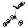 Bag Boy Compact C3 3-Rad Push Trolley, weiß/schwarz