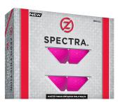 Zero Friction Spectra Golfbälle, 12er Karton, pink