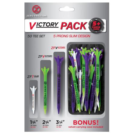 Zero Friction Golftee Variety Pack, Victory Pack
