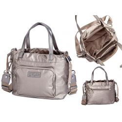 Sydney Love Kordelzugtasche Street Life Metallic zinn
