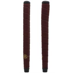 The Grip Master Midsize Classic Wrap Leder Putter Griff braun