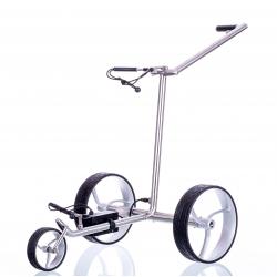 trendGOLF Walker S Edelstahl Elektrotrolley silber Edelstahl poliert