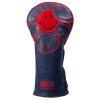 KraveGolf Stacked Smiley Originals Headcover, dunkelblau/rot, Driver