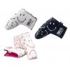 KraveGolf Classic Smiley Originals Blade Puttercover, weiß/schwarz