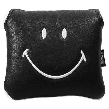 KraveGolf Classic Smiley Originals Mallet Puttercover, schwarz/weiß